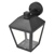 LED záhradné nástenné svietidlo, 18 x 15 x 24,5 cm, 1 x E27, 15 W