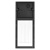 LED záhradné nástenné svietidlo, 12,8 x 11 x 27 cm, 1 x E27, 15 W