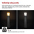 LED záhradné stĺpikové svietidlo, 15,4 x 13,3 x 75 cm, 1 x E27, 25 W