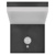 LED záhradné solárne nástenné svietidlo VEREA, senzor súmraku, 10,7 x 15,4 x 13 cm