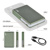 Power bank EMOS WI 1031, 10 000 mAh, 20 W+Wireless, army-green