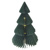 Vianočný papierový stromček so stojanom, 30 cm, vnútorný