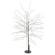 LED vianočný stromček, 120 cm, vonkajšia aj vnútorná, teplá biela, časovač