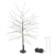 LED vianočný stromček, 120 cm, vonkajšia aj vnútorná, teplá biela, časovač